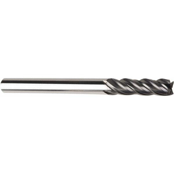 0.1875" 4-Flute Solid Carbide Single End Mill, AlCrN - American Tool Service 610-1875