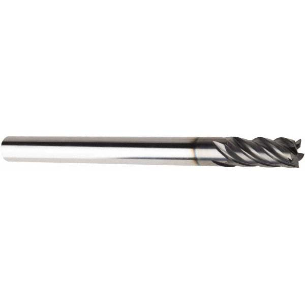 0.1875" 5-Flute Solid Carbide Single End Mill, AlCrN - American Tool Service 510-1875