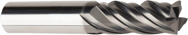 0.5000" 4-Flute Solid Carbide Single End Mill, AlCrN - American Tool Service 661-5000