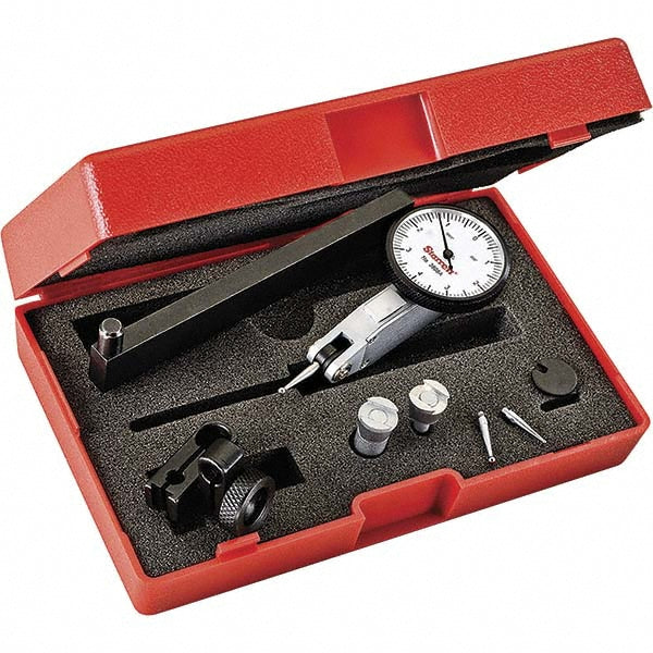 0.0080" Dial Indicator, 0.000100" grad - Starrett 12303
