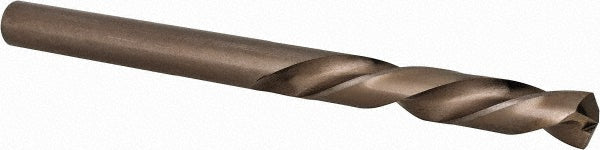 1/4" Cobalt Mechanics Drill Bit, Gold, 135° point - Cle-Line C30516