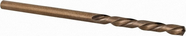 7/64" Cobalt Mechanics Drill Bit, Gold, 135° point - Cle-Line C30507