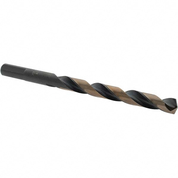 5/16" High Speed Steel Drill Bit, Gold; Oxide, 135° point - Cle-Line C18016
