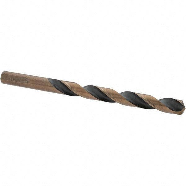 5/16" High Speed Steel Drill Bit, Gold; Oxide, 135° point - Cle-Force C69355
