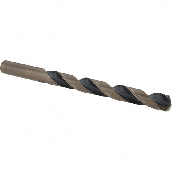3/8" High Speed Steel Drill Bit, Gold; Oxide, 135° point - Cle-Force C69062