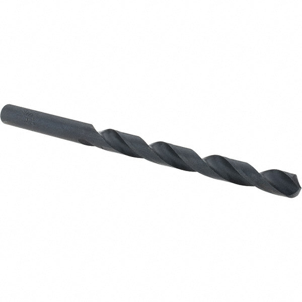 1/4" High Speed Steel Drill Bit, Oxide, 118° point - Cle-Force C68012