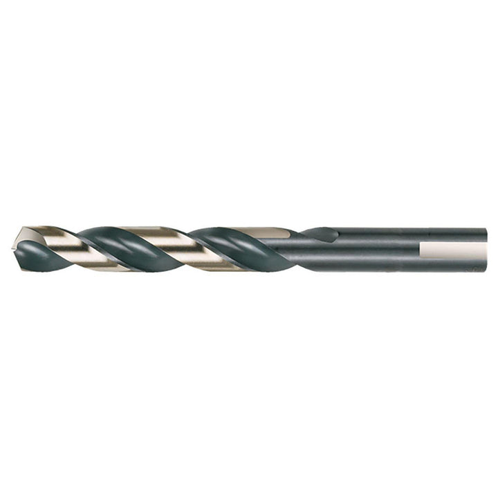 1/4" High Speed Steel Drill Bit, Gold; Oxide, 135° point - Cle-Force C69351