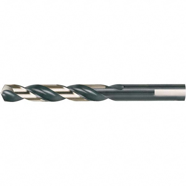 3/32" High Speed Steel Drill Bit, Gold; Oxide, 135° point - Cle-Force C69341