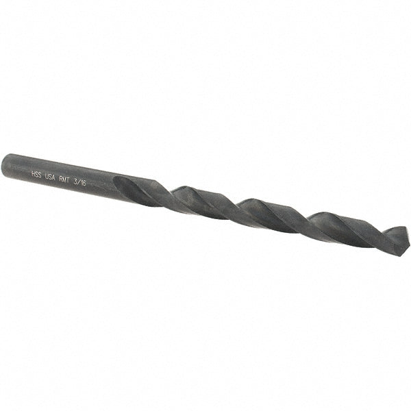 3/16" High Speed Steel Drill Bit, Oxide, 118° point - Rocky Mountain Twist 95000508