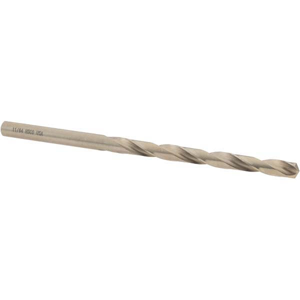 11/64" Cobalt Drill Bit, Straw, 135° point - Cle-Line C23352