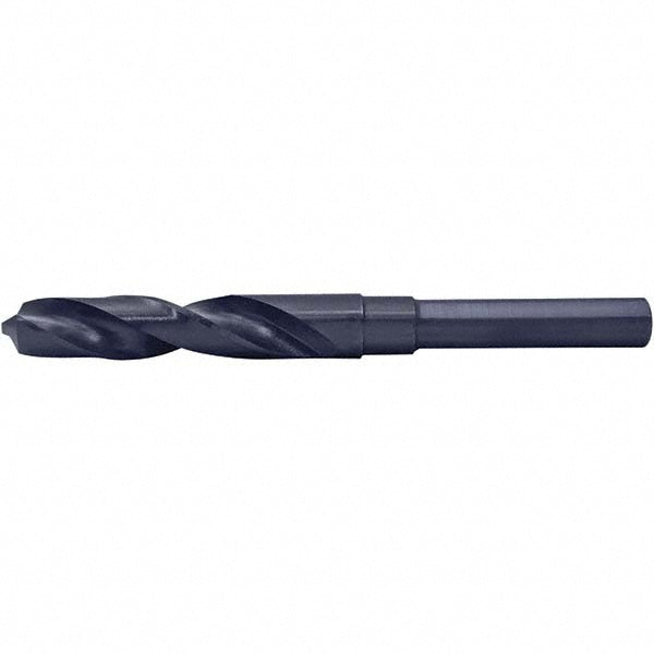 7/8" High-Speed Steel Reduced Shank Drill Bit, Coated, 118° point - Cle-Force C68698
