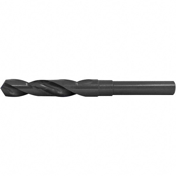 19/32" High-Speed Steel Reduced Shank Drill Bit, Coated, 118° point - Cle-Force C68637