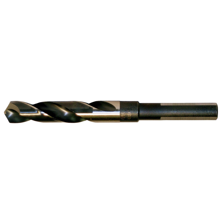0.5118" High-Speed Steel Reduced Shank Drill Bit, Coated, 118° point - Cle-Line C21170