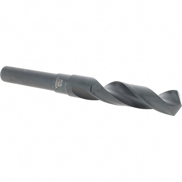 5/8" High-Speed Steel Reduced Shank Drill Bit, Coated, 118° point - Cle-Force C68639