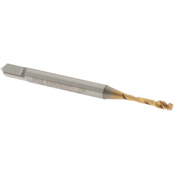 M2x0.4 M Vanadium High-Speed Steel Tap, TiN - OSG 1645502043