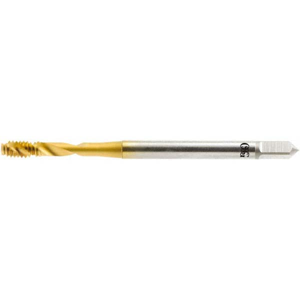 #8-36 UNF Vanadium High-Speed Steel Tap, TiN - OSG 1645008362