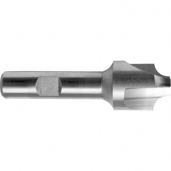 3/4" 3-Flute Cobalt Corner Rounding End Mill - Melin Tool 12732