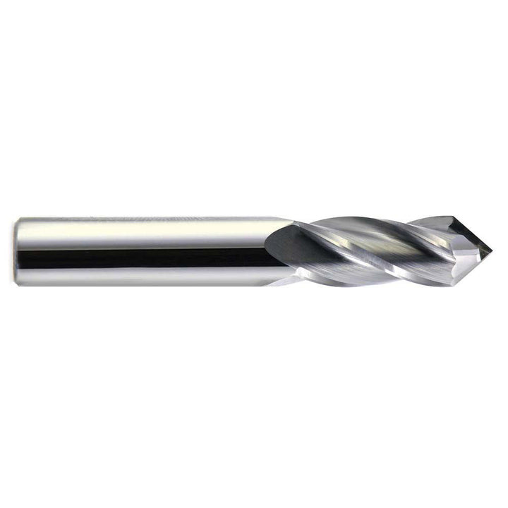3/8" 4-Flute Solid Carbide Drill Mill End Mill - Melin Tool 19781