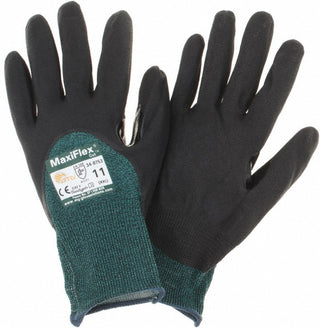 2X-Large Green Engineered Yarn Cut-Resistant Gloves - ATG 34-8753/XXL