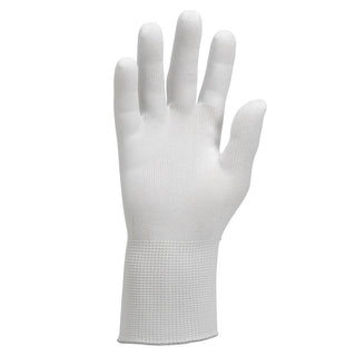 Medium White Nylon Blend Field Work Gloves - KleenGuard 38718