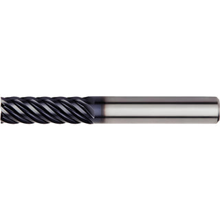 0.3937" 6-Flute Solid Carbide Corner Radius & Corner Chamfer End Mill, AlTiN - Kennametal 4046526