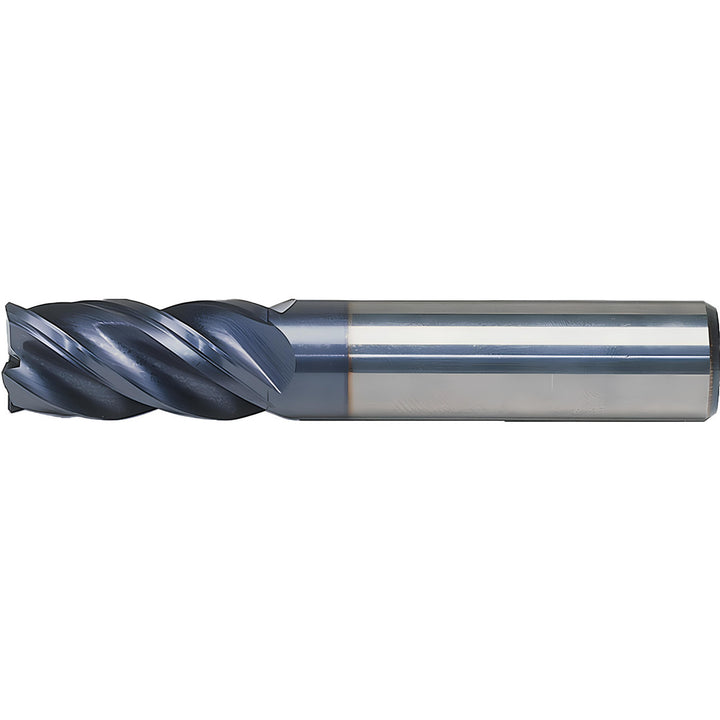 1" 4; 4; 4; 4-Flute Solid Carbide Corner Radius & Corner Chamfer End Mill, AlTiN - Kennametal 4067313