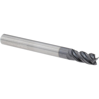 1/4" 4; 4; 4; 4-Flute Solid Carbide Corner Radius & Corner Chamfer End Mill, AlTiN - Kennametal 4047719