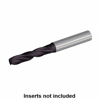 #21 Solid Carbide Stub Drill Bit, TiAlN, 140° point - Kennametal 4054498
