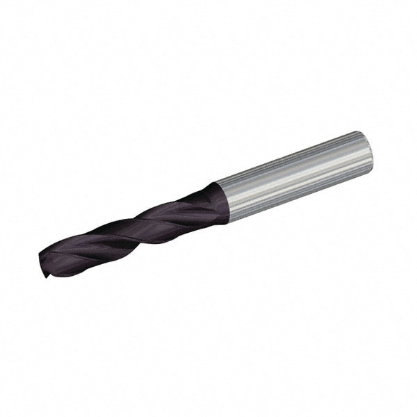 0.5197" Solid Carbide Stub Drill Bit, TiAlN, 140° point - Kennametal 1972376