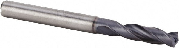 7/32" Solid Carbide Stub Drill Bit, Multilayer TiAlN, 140° point - Kennametal 4086429