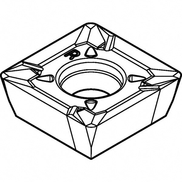 SDCT120408PDERLD2 Solid Carbide Insert, Grade KCPM20, TiN - Kennametal 3954605