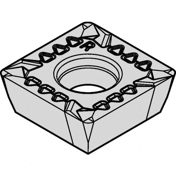 SPET10T304PPELGB2 Solid Carbide Insert, Grade KC725M, TiN - Kennametal 3654505