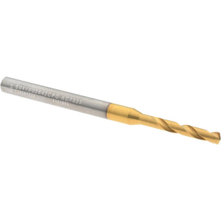 #37 Solid Carbide Stub Drill Bit, TiN, 140° point - Kennametal 4151653