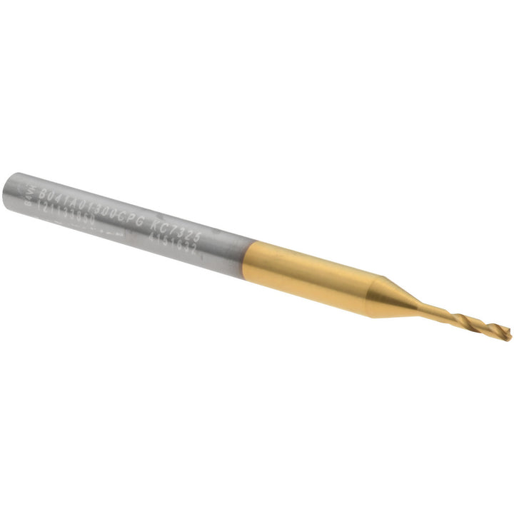 0.0512" Solid Carbide Drill Bit, TiAlN, 140° point - Kennametal 4151632