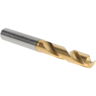 0.3110" Solid Carbide Stub Drill Bit, TiN, 140° point - Kennametal 4150251