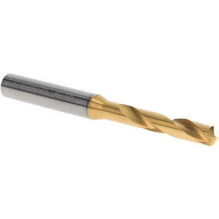 0.2402" Solid Carbide Stub Drill Bit, TiN, 140° point - Kennametal 4150227