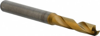 0.2047" Solid Carbide Stub Drill Bit, TiN, 140° point - Kennametal 4150214