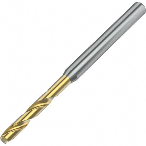 0.3976" Solid Carbide Drill Bit, TiN, 140° point - Kennametal 4150740