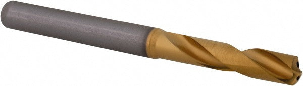 7/32" Solid Carbide Stub Drill Bit, TiN, 140° point - Kennametal 4151143