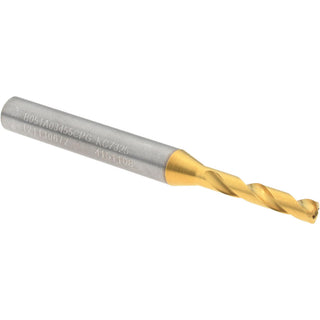 #29 Solid Carbide Stub Drill Bit, TiN, 140° point - Kennametal 4151108