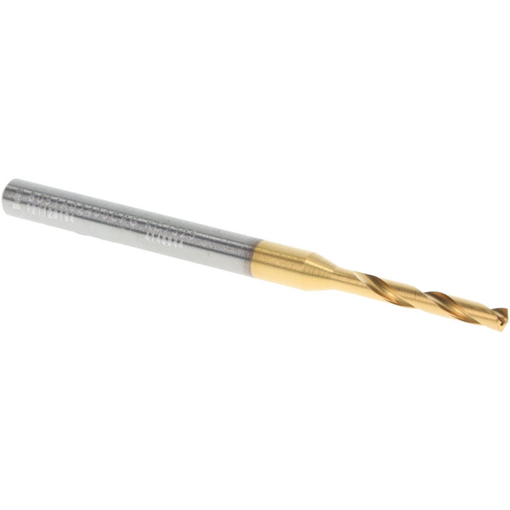 0.0945" Solid Carbide Stub Drill Bit, TiN, 140° point - Kennametal 4148844