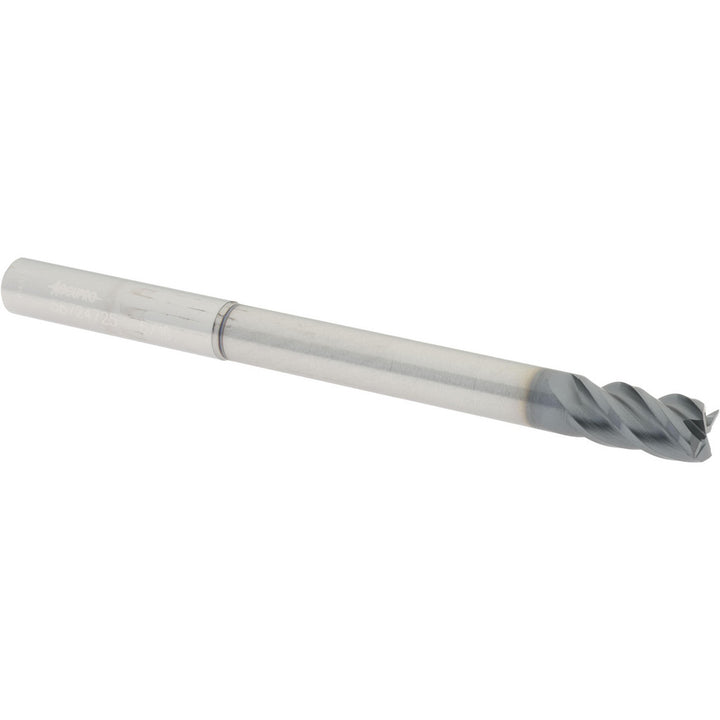 5/16" 4-Flute Solid Carbide Square End Mill, AlTiN - Accupro 12177143