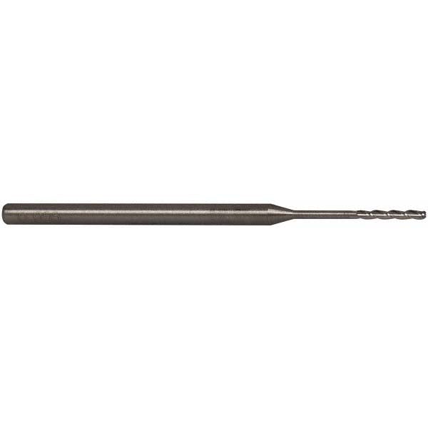 0.0550" 3-Flute Solid Carbide Ball End Mill - Accupro 14881825