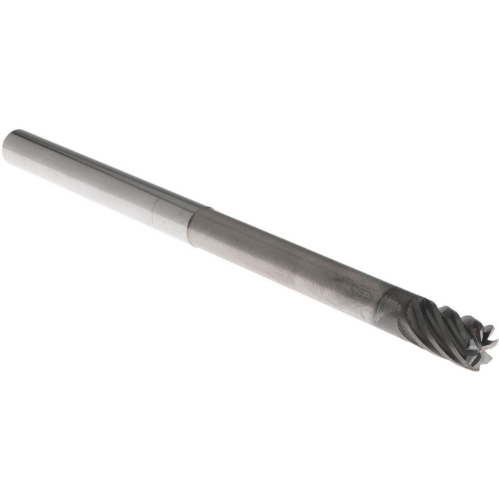3/8in" 7-Flute Solid Carbide Corner Radius End Mill, nACRo - Accupro 12180841