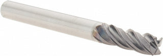 1/4in" 4-Flute Solid Carbide Corner Radius End Mill, TX - SGS 36599
