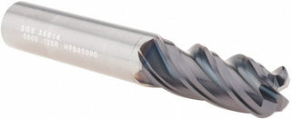1/2in" 4-Flute Solid Carbide Corner Radius End Mill, TX - SGS 36614
