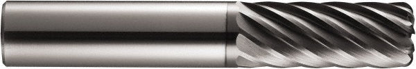 0.2362in" 7-Flute Solid Carbide Corner Radius End Mill, TX - SGS 46627