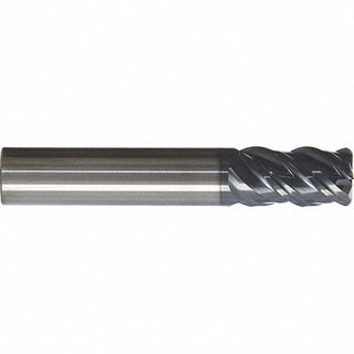 4-Flute Solid Carbide Corner Radius End Mill, TX - SGS 42735
