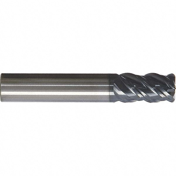 4-Flute Solid Carbide Corner Radius End Mill, TX - SGS 42731