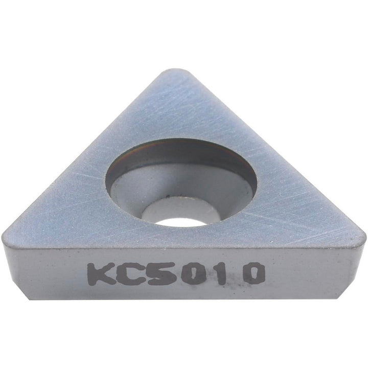 3/8" IC Solid Carbide Insert, Grade KC5010, TiN - Kennametal 1937621
